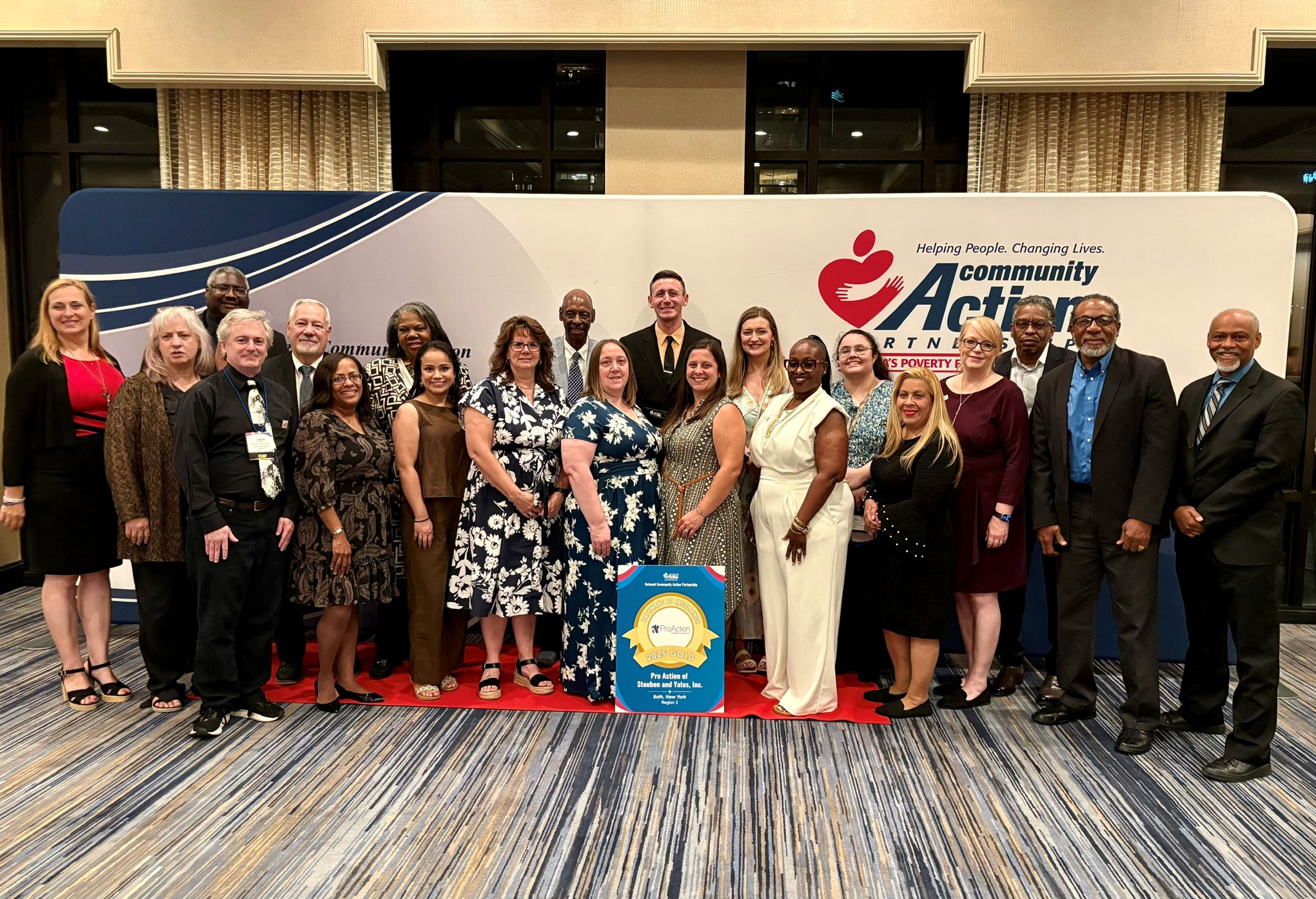NYSCAA colleagues at the NCAP Gala in St. Louis
