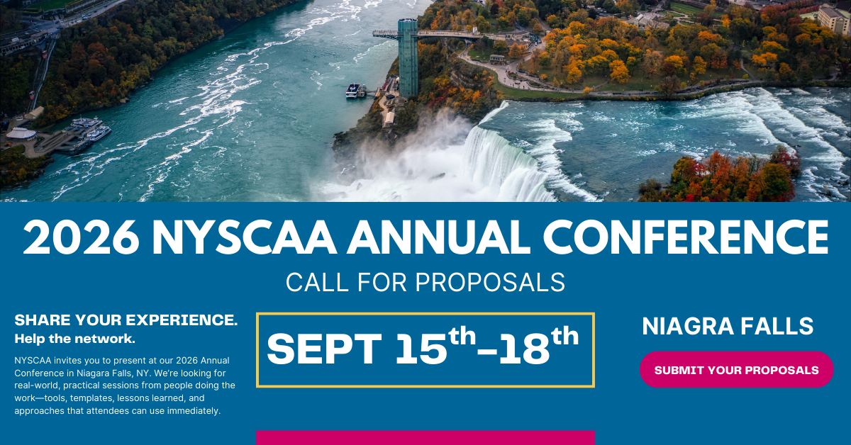 2026 NYSCAA Annual Conference – Call for Proposals